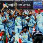 Team India Champions of ICC Mens T20 World Cup 2007