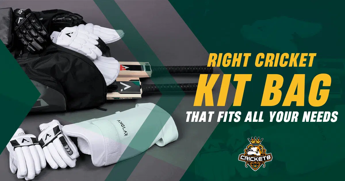 Right Cricket Kit Bag That Fits All Your Needs 1