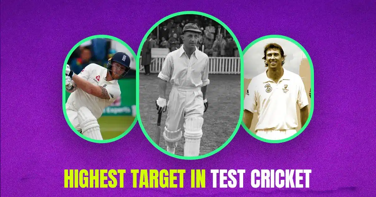 highest target in test cricket