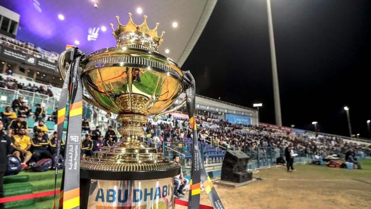 The champions trophy of the diamond t10 league